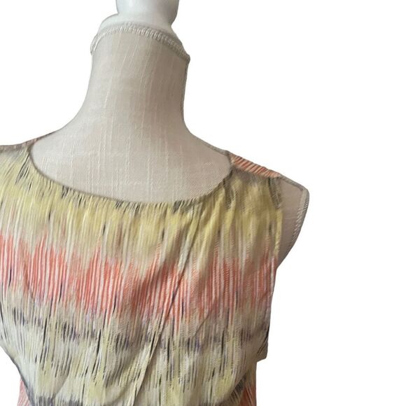 Parker | EUC Women’s PARKER Silk Split Back Tank Top Size Small S - Picture 3 of 8